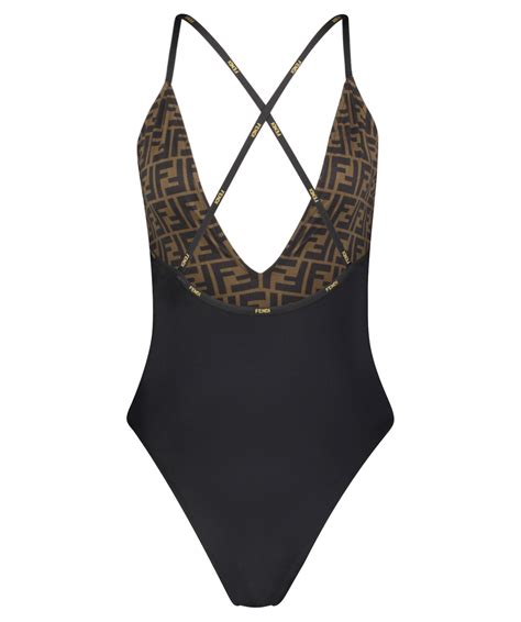 fendi badeanzug damen|Women's Designer Swimwear & Beachwear .